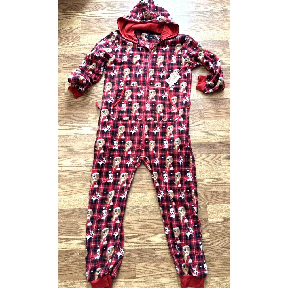 Mariah Carey Adult Jumpsuit Size XL Pj Pants Mariah All Over Print NWT Rare!